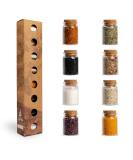 Simply Wood Gourmet Salt Salt Sales from all over the world as the ideal spices gift set/salt set gifts from sea salt 8 x 25g 200g edition purple - Buy Online on GoSupps.com