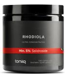 Toniiq Triple-Strength Rhodiola Rosea 600mg - 120 Capsules with 5% Salidroside Extract - Highly Purified & Bioavailable - Buy Online on GoSupps.com