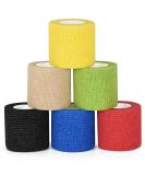 SEADESKY 6 Roll Pet Vet Wrap for Dog Self Adhesive Bandage Wrap 2 Inch Self Adherent Cohesive Bandages Athletic Sports Tape for Wrist Ankle Elastic Bandage Horse Tape - Buy Online on GoSupps.com