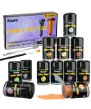 RoizeFar Edible Glitter Set - 12 Colors Tasteless Glitter Powder for Cakes & Drinks | Perfect for Easter Christmas & Parties | 4g Can - 14-Part Set - Buy Online on GoSupps.com