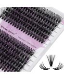 Individual Eyelashes Clusters 240PCS | D Curl 0.07mm 40D/50D Mixed | 16-20mm Lash Extensions - DIY Wide Stem Clusters - RR-16-20mm - Buy Online on GoSupps.com