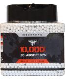 Black Ops Biodegradable Airsoft BB's 10,000 Count .20g 6mm - Eco-Friendly Ammo - Buy Online on GoSupps.com