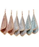 Phogary Microfiber Makeup Towel - 6 Washable Facial Cleaning Cloths for Gentle Makeup Removal | 20x20 cm Carbon Fiber Washcloths - Buy Online on GoSupps.com