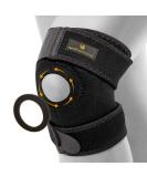 Compression Knee Brace for Running | Knee Support for Men & Women | Sports Knee Stabilizer for Meniscus Tear ACL Arthritis & Joint Pain Relief - Buy Online on GoSupps.com