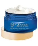 Premier Dead Sea Aromatic Body Butter- Milk and Honey  anti aging skin care  moisturizer  hydrating shea butter  firming  age spots  neck & D collet   lightweight & silky  5.95Fl.oz 5.95 Fl Oz (Pack of 1) - Buy Online on GoSupps.com