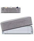 Grey Dust Cover for Cricut Maker 3/Explore Air 2 - with Pockets for Tools and Accessories - Scrapbooking Die-Cut Machine Cover - Buy Online on GoSupps.com