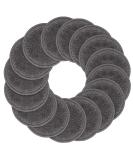 SUNLAND Reusable Makeup Remover Pads For Face,Eye,Lips 16 Pack Microfiber Face Cleansing Gloves Washable With Laundry Bag and Travel Bag Rounds Toner Pads (round 3.15inchx16, dark grey) round 3.15inchx16 Dark Grey - Buy Online on GoSupps.com