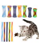 cobee Cat Tube Spring Toy 20 Pieces Interactive Cat Spring Toy Colorful Cat Toy for Indoor Cats Funny Cat Play Toy for Cat Kitten - Buy Online on GoSupps.com