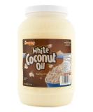 Snappy White Coconut Oil 1 Gallon - Pure & Versatile Cooking Oil - Buy Online on GoSupps.com