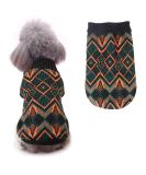 Buy Idepet Black Pet Sweater - Warm Winter Coat for Cats & Dogs | Cozy Pullover Jacket & Vest - Buy Online on GoSupps.com