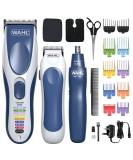 Wahl Colour Pro Cordless 3-in-1 Hair Clippers Kit for Men - Head Shaver, Beard Trimmer, Nose Trimmer, Grooming Kit - Family Haircutting Made Easy - Buy Online on GoSupps.com