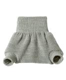 Disana Knitted Nappy Cover 86/92 Grey - Eco-Friendly Diaper Wrap - Buy Online on GoSupps.com