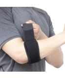 TOMUST Tennis Elbow Brace - Adjustable Forearm Support Band with Gel Compression Pad for Bursitis, Golfers, Tendinitis - Effective Pain Relief - Unisex Size L/XL - Buy Online on GoSupps.com