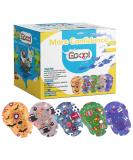 EGOOL Adhesive Eye Patches for Kids - Cool Boys Design - 45 + 5 Bonus per Box - Breathable, Colorful & Fun Pattern - Hypoallergenic - Regular Size - Buy Online on GoSupps.com