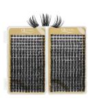 Cluster Eyelashes - 480 PCs DIY D Curl Individual False Eyelash Extensions - Soft & Light for Home Use (Qu07-D Mix 10-18mm) - Buy Online on GoSupps.com
