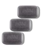 Avani Dead Sea Cosmetics Purifying Mud Soap 3 Pack (13.2 oz) with Vitamins Essential Oils & Plant Extracts | International Shipping Available - Buy Online on GoSupps.com