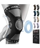 NEENCA Professional Knee Brace Knee Compression Sleeve Support for Men Women with Patella Gel Pads & Side Stabilizers Medical Grade Knee Pads for Running Meniscus Tear ACL Arthritis Joint Pain Relief 3XL Black - Buy Online on GoSupps.com