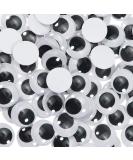 100pcs 30mm Black Self-Adhesive Wiggle Googly Eyes for DIY Arts and Crafts - Buy Online on GoSupps.com