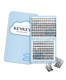 KevKev Lash Clusters 192 Pcs - Mixed Styles for DIY Eyelash Extensions - Thin Band & Soft Lashes - Autumn & Winter D-Mix (8-16mm) - Buy Online on GoSupps.com