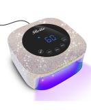 Belle UV LED Nail Lamp - Professional Gel Nail Dryer with 4 Timer Modes & Sparkling Rhinestone Decor - International Shipping Available - Buy Online on GoSupps.com