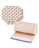 Premium Elastic Bandage Wrap (4 Wide 50 Pack) - Latex Free Compression Bandages - Washable & Reusable Athletic/Medical Support - Nexskin - Buy Online on GoSupps.com