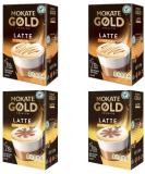 Mokate Gold Premium Latte Caramel & Vanilla Flavour 4 boxes (40 sachets total 560g) - Buy Online on GoSupps.com