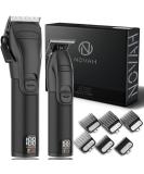 Professional Cordless Hair Clippers and Trimmer Kit for Men - Barber Clipper Hair Cutting Set for Beard and Haircut Grooming - Buy Online on GoSupps.com