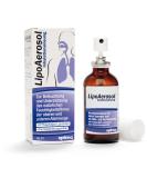 Lipoaerosol Inhalation Solution & Throat Spray 45 ml - Moisturize Upper & Lower Airways - Preservative-Free | International Shipping Available - Buy Online on GoSupps.com