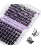 Individual Lashes 0.07mm Cluster D Curl 12-16mm Mixed Long Reusable Soft Wispy DIY Lash Extensions - Buy Online on GoSupps.com