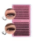 TOOCHUNAG Cluster Lashes 30D+40D - 320pcs Russian Wispy Eyelash Clusters | DIY Eyelash Extensions - Buy Online on GoSupps.com