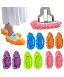 10pcs Washable Microfiber Mop Slipper Shoes Cover - Reusable Foot Socks for Floor Polishing - Ideal for Bathroom, Office, Kitchen & House Cleaning - Buy Online on GoSupps.com