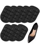 4 Pair Heel Cushions for Heel Pain Relief | Gel Heel Cups for Plantar Fasciitis & Heel Spurs | Insoles for Men & Women - Black - Buy Online on GoSupps.com