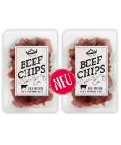 Craftsman Beef Chips | 100% Gluten-Free Smoked Beef Jerky | Crispy Protein-Rich Meat Snack | Perfect for Parties - 2 Packs (30g Each) - Buy Online on GoSupps.com