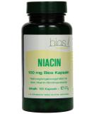 Bios Niacin 100 mg - 100 Capsules | Boost Energy & Metabolism | Fast International Shipping - Buy Online on GoSupps.com