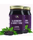 Green Jay Gourmet Elderberry Tonic - All Natural Immune Support for Kids & Adults - Powerful Elderberry & Honey Blend - 2 x 22 Ounces - Buy Online on GoSupps.com
