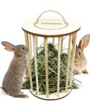 Upgraded Wooden Hay Feeder Rack for Rabbits ToyaJeco Less Wasted Small Animal Food Feeding Rack Standing Pet-self Feeding Food Manger Hay Holder for Guinea Pigs Bunny Chinchilla Hamster - Buy Online on GoSupps.com