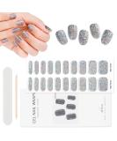 EBANKU Nail Gel Polish Strips 20 PCS Gel Nail Polish Stickers Wraps Adhesive Gel Nail Sticker Works with Any LED Nail Lamp Long-Lasting Salon Quality Gel Nail Wraps(Sparkle Glitter) - Buy Online on GoSupps.com