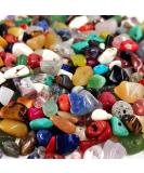 500pcs Natural Chip Stone Beads Multicolor 5-8mm Gemstone Healing Crystal DIY Jewelry Making Kit - Buy Online on GoSupps.com