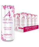 ASPIRE Healthy Energy Drink 12 x 330ml Cans Zero Calories & Zero Sugar Natural Plant Based Caffeine & Multivitamins- Vegan & Gluten Free (Raspberry) - Buy Online on GoSupps.com
