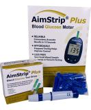 AimStrip 37355 Plus Blood Glucose Monitoring System | Accurate and Easy-to-Use - Buy Online on GoSupps.com