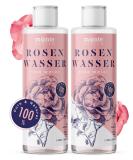 Monte Nativo Rose Water 1L | 100% Natural Face Toner for Clean Skin | Ideal Gift for Women | Anti-Pimple Facial Care & Natural Cosmetics - Buy Online on GoSupps.com