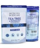 Tea Tree Oil & Dead Sea Salt Foot Soak - Made in UK - Treats Nail Fungus & Athlete's Foot - Exfoliating Spa Bath for Hard Skin - Antifungal Feet Soak - 500g - Buy Online on GoSupps.com
