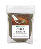 Healthworks Chia Seeds Raw - 32oz (2lbs) | Premium All-Natural Superfood with Omega-3, Fiber & Protein | Great for Shakes, Smoothies & Oatmeal - Buy Online on GoSupps.com