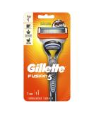 Gillette Fusion5 Men's Razor Handle with 1 Blade Refill - Smooth Shave Guaranteed - Buy Online on GoSupps.com