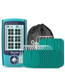 TENS Unit Muscle Stimulator - Dual Channel Pain Relief Therapy | 24 Modes 16 Pads - Ideal for Chronic & Acute Pain - Buy Online on GoSupps.com