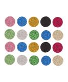 20PCS Essential Oil Diffuser Seal - Replacement Felt Pads for Necklaces & Bracelets - 10 Colors for Women & Girls - 0.8 Inch - Buy Online on GoSupps.com