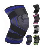 Adjustable Knee Support Brace 1 pack Compression Knee Sleeves for Men Women Use for Meniscus Tear Arthritis Tendinitis Ligament Injury Weight Lifting Anti Slip Knee Brace (Dark Blue Medium) Dark Blue Medium - Buy Online on GoSupps.com