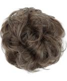 CAISHA by PRETTYSHOP Messy Scrunchie Bun Voluminous Wavy Hairpiece Brown Mix G24A - Heat-Resistant Synthetic Fibres - Buy Online on GoSupps.com