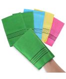 6-Piece Korean Peeling Gloves - Wllhyf Exfoliating Bath Gloves for Dead Skin Cell Removal | Available in Multiple Colors - Buy Online on GoSupps.com