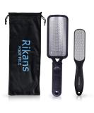 Rikans Colossal Foot File - Professional Callus Remover & Pedicure Tool for Wet/Dry Skin | High-Grade Stainless Steel Foot Care Set - Buy Online on GoSupps.com